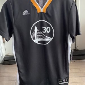 Black sleeved Stephen Curry Jersey